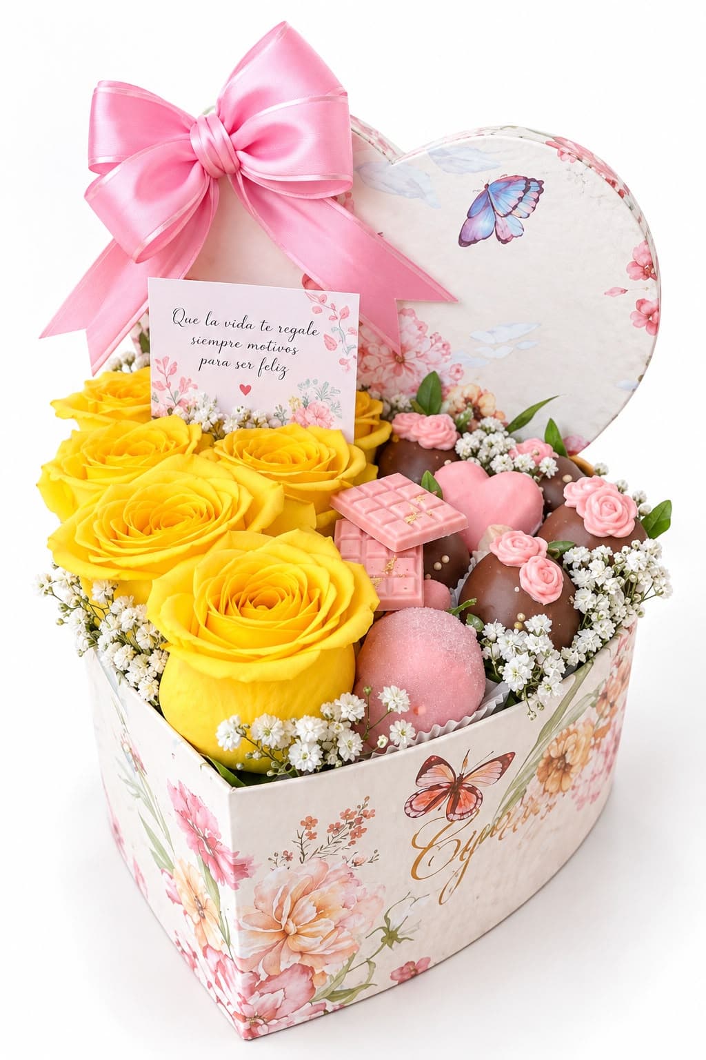Caja Corazón 01 de Fruit & Flowers