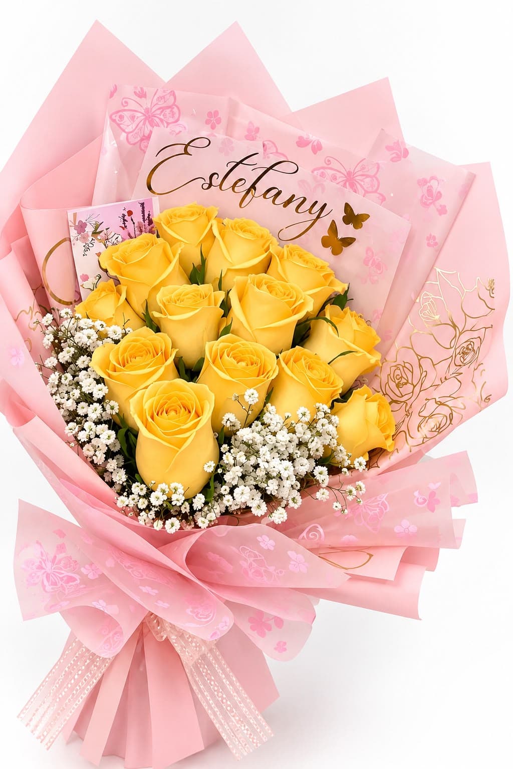 Ramo de 12 rosas de Fruit & Flowers